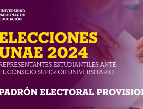 Padrón Electoral Provisional para Representantes Estudiantiles ante el Consejo Superior Universitario