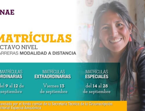 Proceso de matriculación para el octavo nivel de Profesionalización Docente