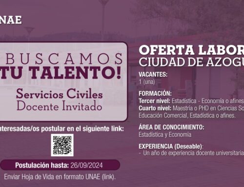 Oferta laboral-Docente Invitado-servicios civiles