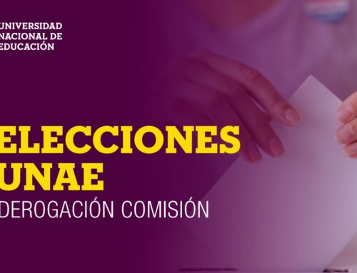 Elecciones UNAE Derogación Comisión