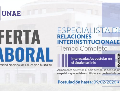 Oferta Laboral Especialista de Relaciones Interinstitucionales