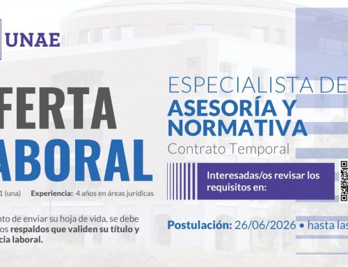 Oferta Laboral Especialista de Asesoría y Normativa