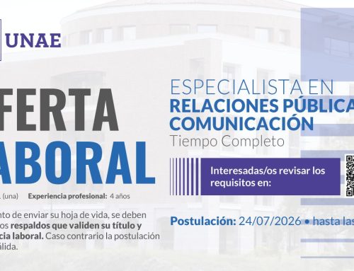 Oferta Laboral Especialista de Relaciones Públicas y Comunicación