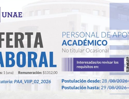Convocatoria para Proceso de Selección de Personal de Apoyo Académico No Titular Ocasional