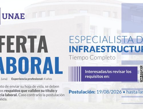 Oferta Laboral Especialista de Infraestructura