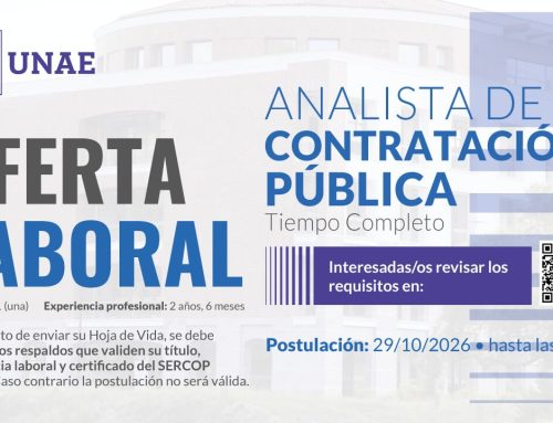Oferta laboral Analista de Contratación Pública